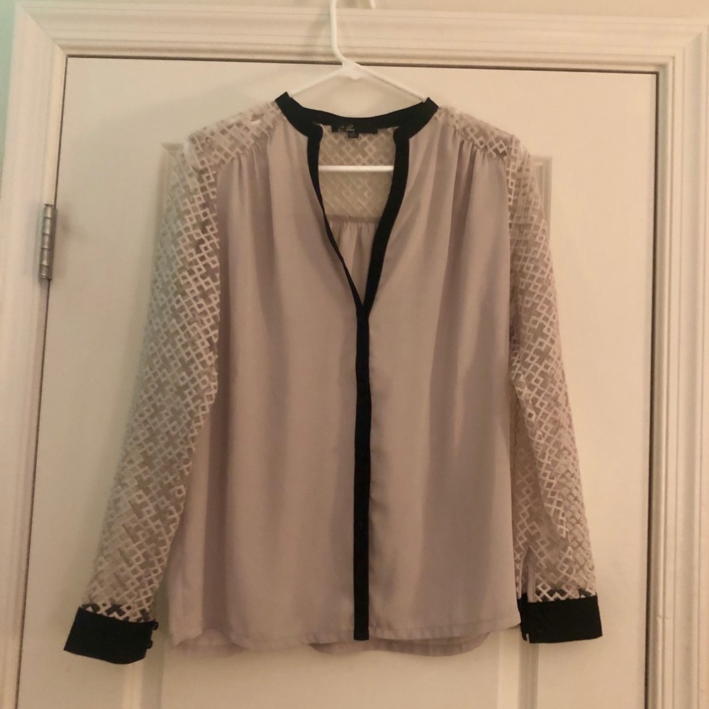 Business casual/night out on the town blouse.